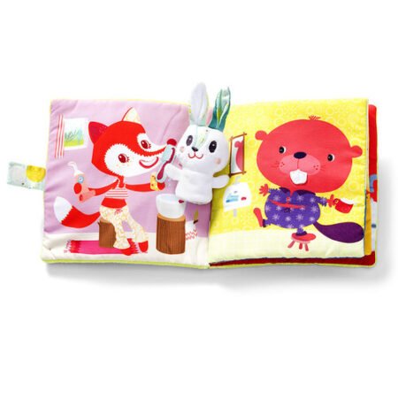 Розвиваюча м'яка книга Lilliputiens Кролик - зубний лікар (86831) - Зображення 2