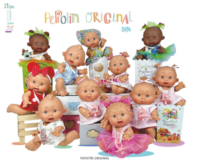 Пупс PEPOTINES DOLL 21 см Nines d'Onil - Зображення 1