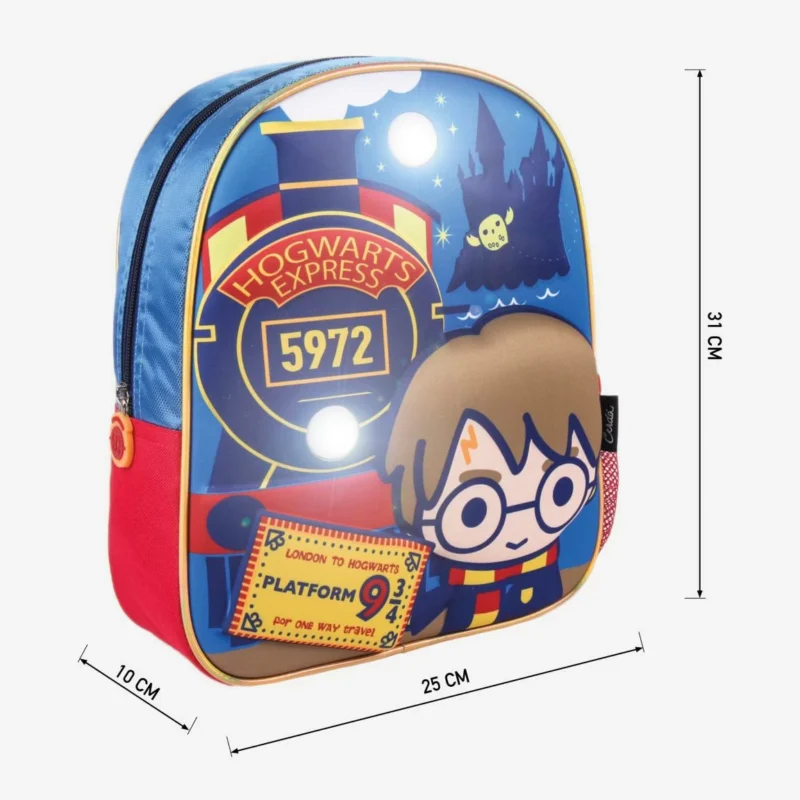 Рюкзак дитячий з підсвіткою Cerda Kids Lights 3D Harry Potter