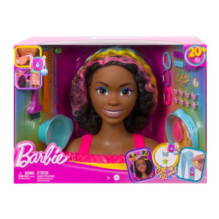 Ігровий набір Barbie - манекен для зачісок з серії перевтілення *Кудрява* - Зображення 1