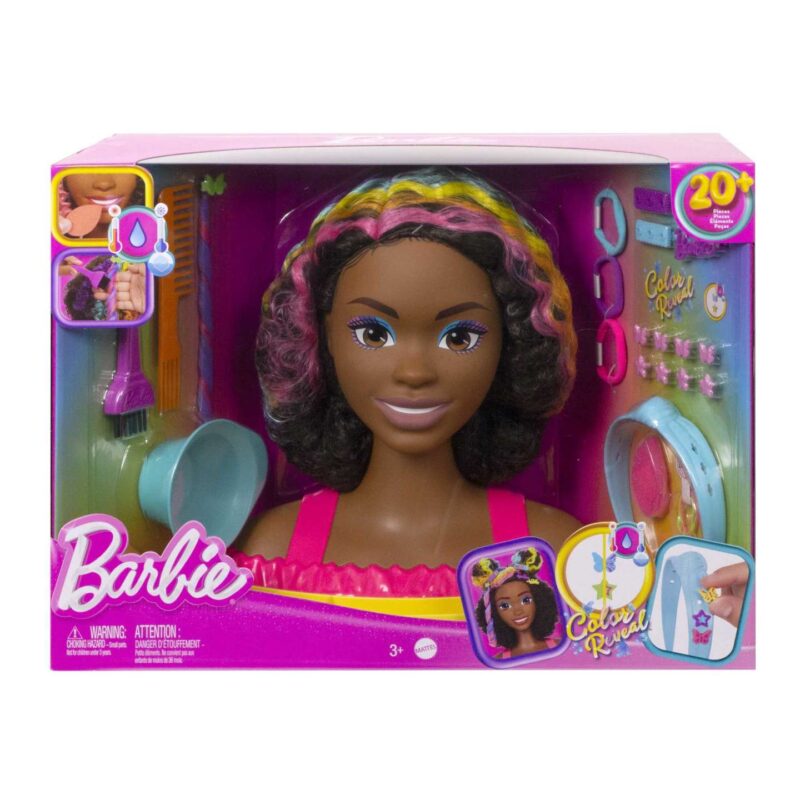 Ігровий набір Barbie - манекен для зачісок з серії перевтілення *Кудрява*