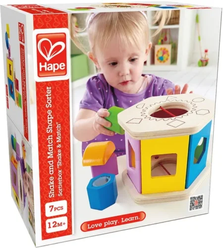 Сортер дерев'яний Hape з брязкальцями (E0407)