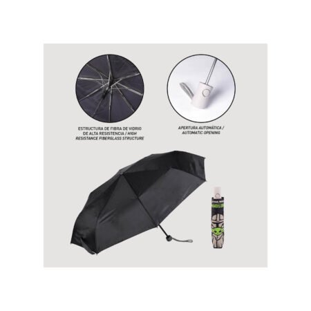 Парасолька зі змінним кольором CERDA UMBRELLA AUTOMATIC CHANGE COLOR THE MANDALORIAN - Зображення 7