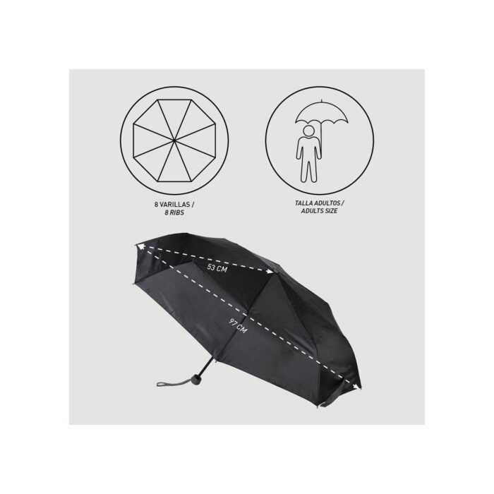 Парасолька зі змінним кольором CERDA UMBRELLA AUTOMATIC CHANGE COLOR THE MANDALORIAN - Зображення 8