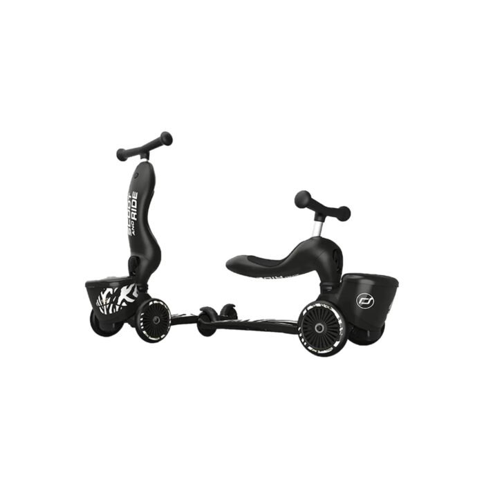 U0885951_big_1702907957 Самокат Scoot and Ride серии Highwaykick-1 Lifestyle зебра, до 3р/20кг - Зображення 2