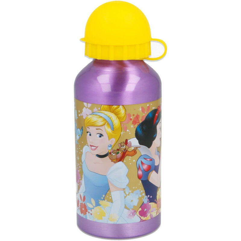 Пляшка алюмінієва дитяча STOR ALUMINIUM BOTTLE 400 ML PRINCESS FOREVER