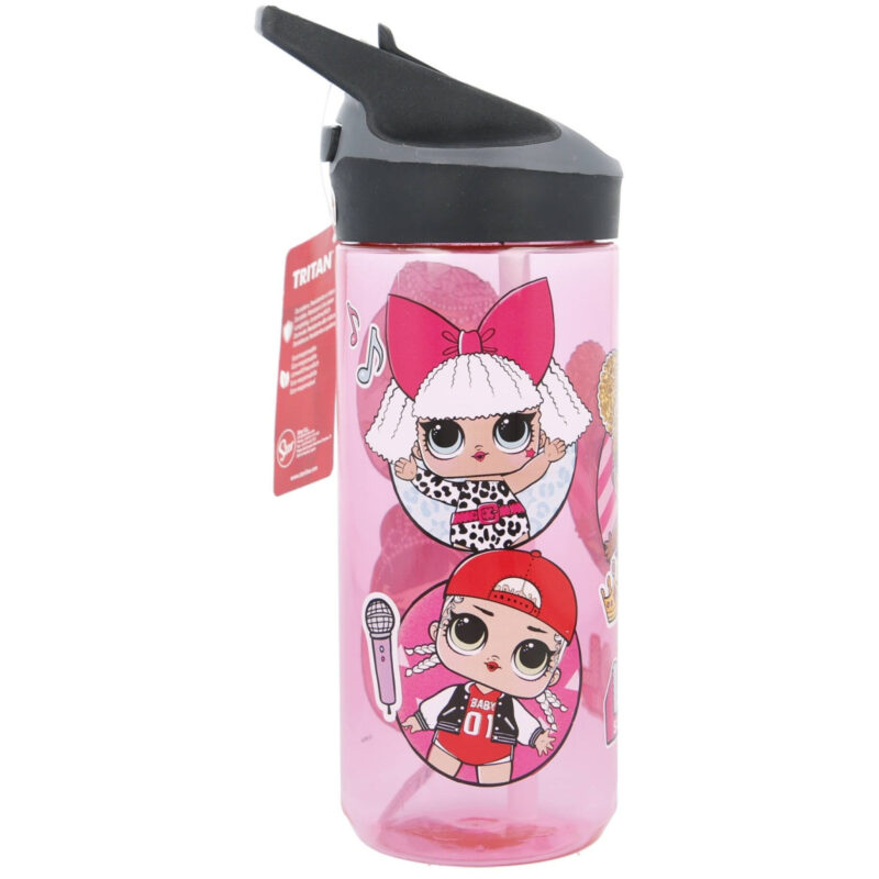 Пляшка для води дитяча STOR MEDIUM TRITAN PREMIUM BOTTLE 620 ML LOL SURPRISE ROCK ON
