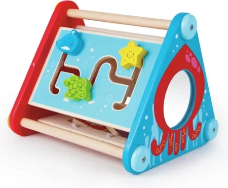 Бізібокс дерев'яний Hape 5 в 1 (E0434) - Зображення 3