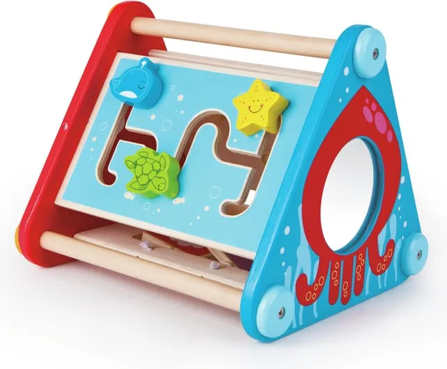 Бізібокс дерев'яний Hape 5 в 1 (E0434) - Зображення 3