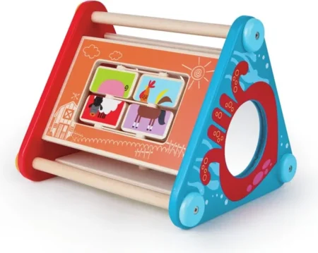 Бізібокс дерев'яний Hape 5 в 1 (E0434) - Зображення 4