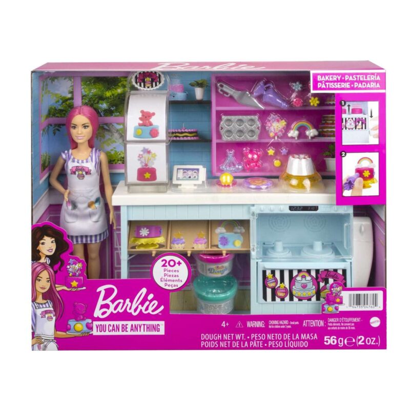Набір ігровий Barbie *Кондитерська* з лялькою та аксесуарами
