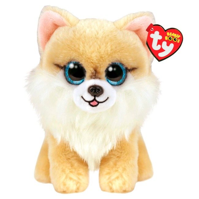 10 Дитяча іграшка м’яконабивна TY Beanie Boos 36571 Собачка *HONEYCOMB* 15см, арт. 36571 - Зображення 1