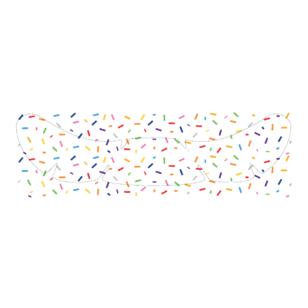 Дитячі тимчасові татуювання 1203 *Веснянки конфеті*