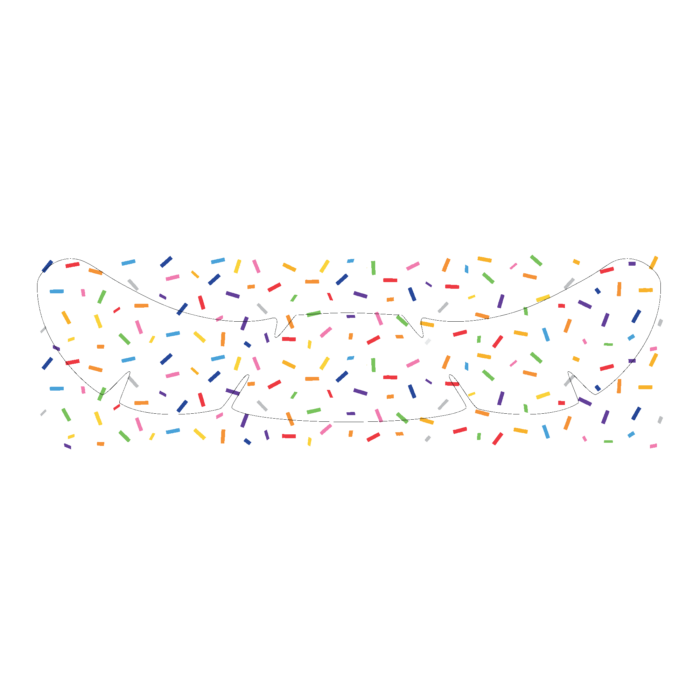 Дитячі тимчасові татуювання 1203 *Веснянки конфеті* - Зображення 1