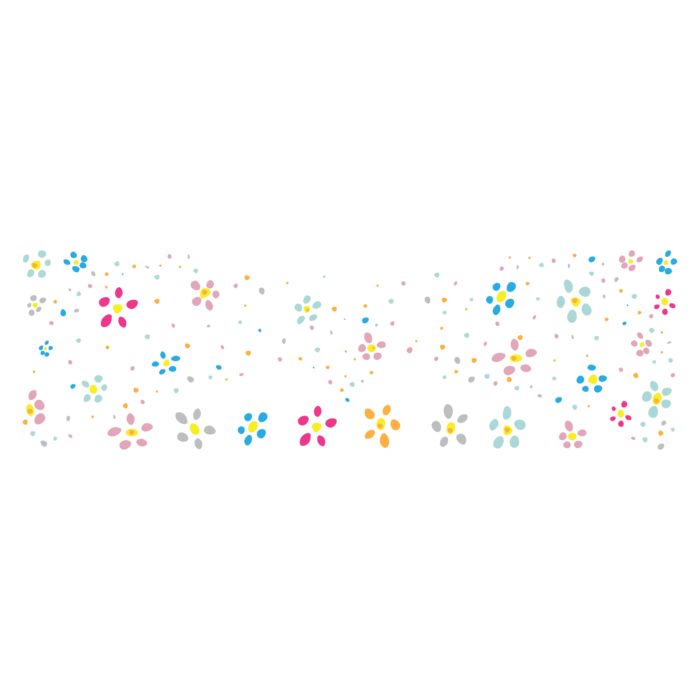 1605_100 Тимчасові татуювання - Веснянки квіти - Зображення 1