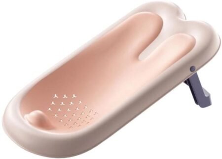 Гірка для купання Зайчик, рожева - Babyhood