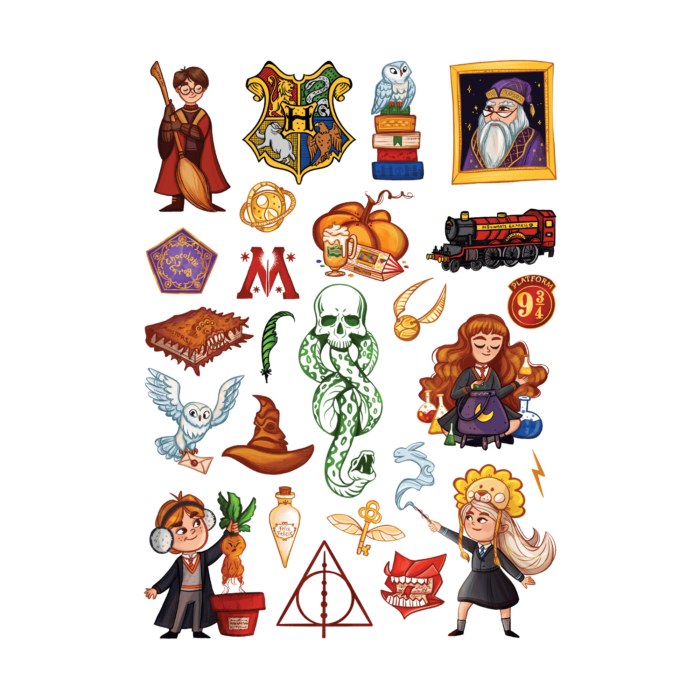 Тимчасові татуювання - Гаррі Поттер - Зображення 1