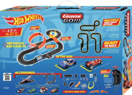 Іграшковий автотрек Carrera Hot Wheels 4,9м - Зображення 3