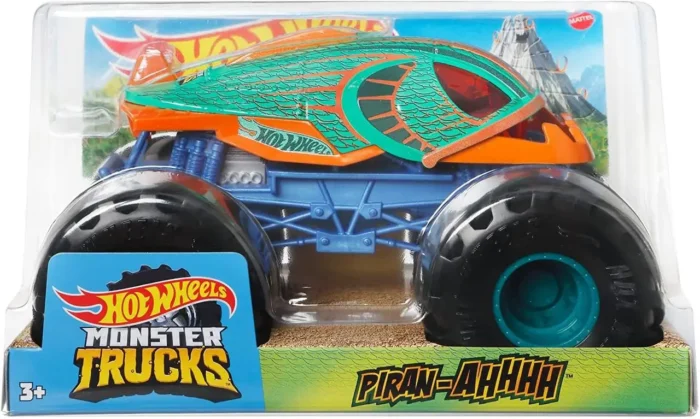 Суперзбільшена машинка-позашляховик 1:24 серії «Monster Trucks» Hot Wheels (в ас.) - Зображення 1