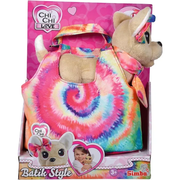 Собачка CCL *Чіхуахуа Фешн. Батік* з сумочкою, 20 см, 3+ - Зображення 1