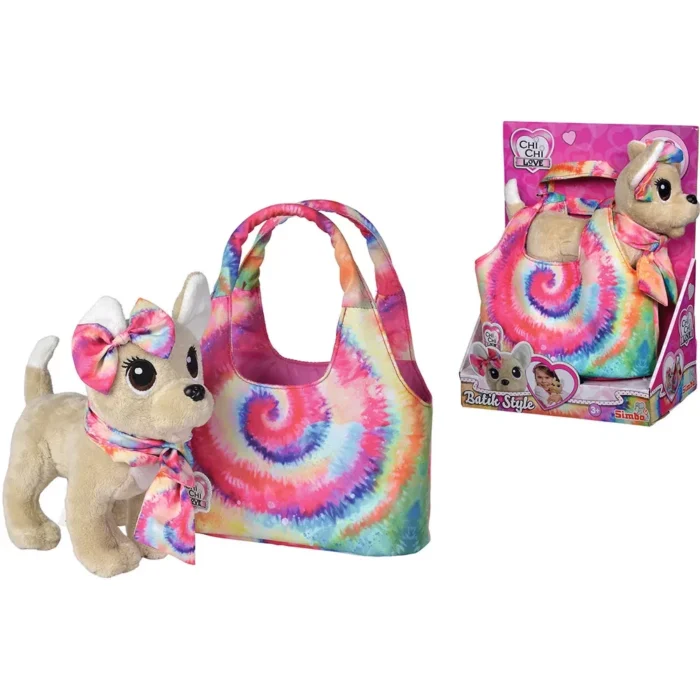 Собачка CCL *Чіхуахуа Фешн. Батік* з сумочкою, 20 см, 3+ - Зображення 2