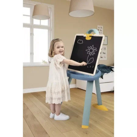 Мольберт зі з'ємною дошкою та 7 аксес., синьо-бежевий, 3+ - Зображення 2