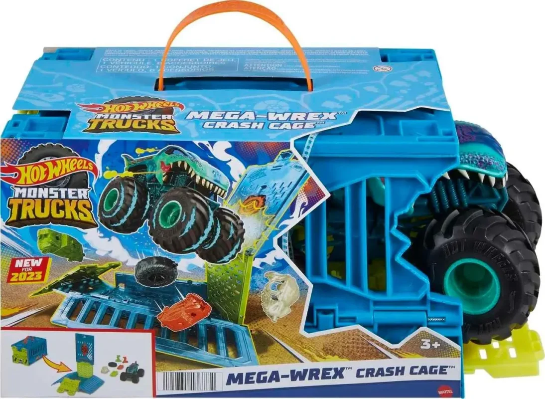 Ігровий набір з автомобілем Hot Wheels Monster Trucks