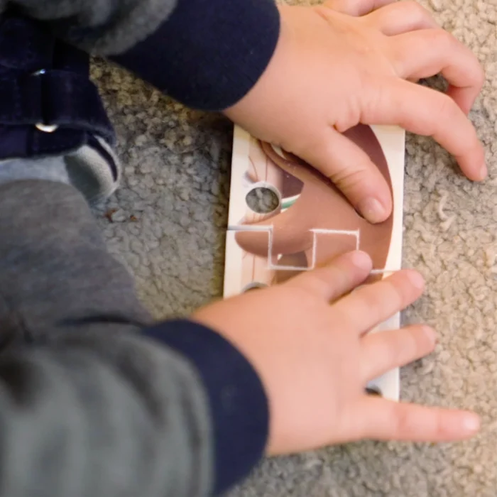 Игровой набор - ВЕСЕЛАЯ ШНУРОВКА (пазлы, мягкие доски, нитки) - Зображення 7