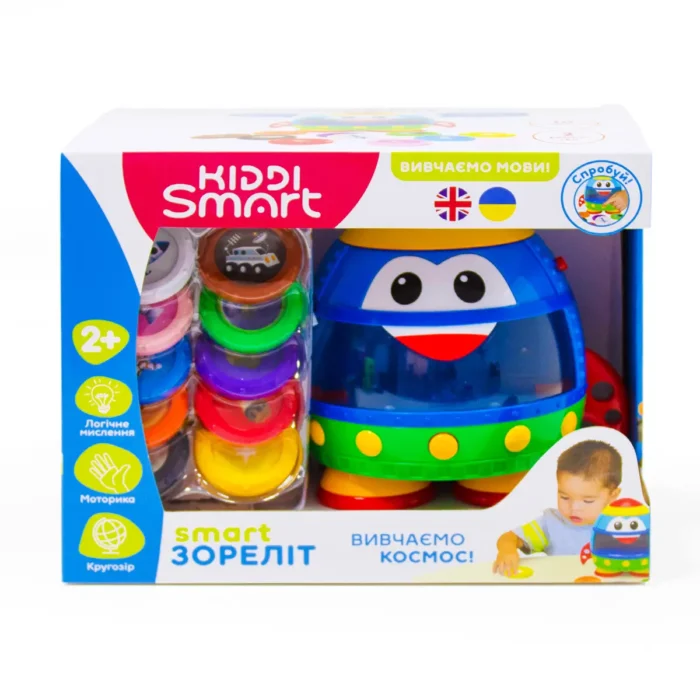 Интерактивная двуязычная обучающая игрушка - SMART-ЗВЕЗДОЛЕТ (украинский и английский) - Зображення 1