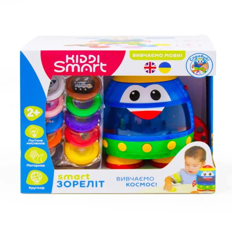 Интерактивная двуязычная обучающая игрушка - SMART-ЗВЕЗДОЛЕТ (украинский и английский)
