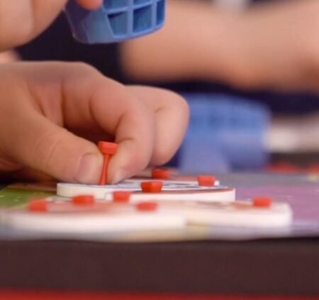 Игровой набор серии *Стук-стук* - ЖИВОТНЫЕ (карточки, колышки, игрушк. молоток) - Зображення 6