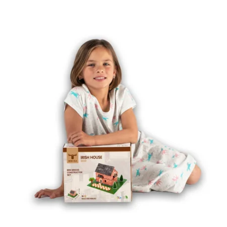Іграшка-конструктор з міні-цеглинок *Ірландський будиночок*, серія *Старе місто*, артикул 70446, (RED) - Зображення 4