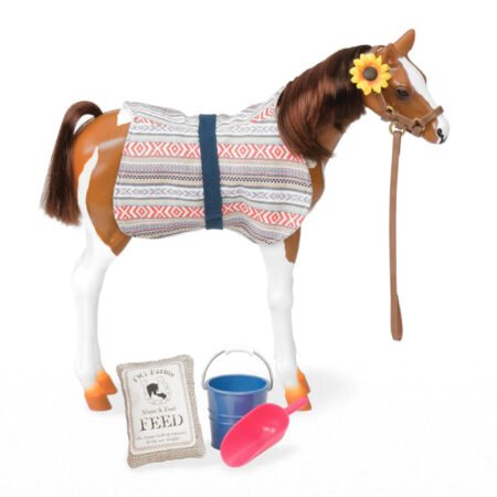 Ігрова фігура Our Generation Лоша породи Пінто Пасo 26 см - Зображення 3