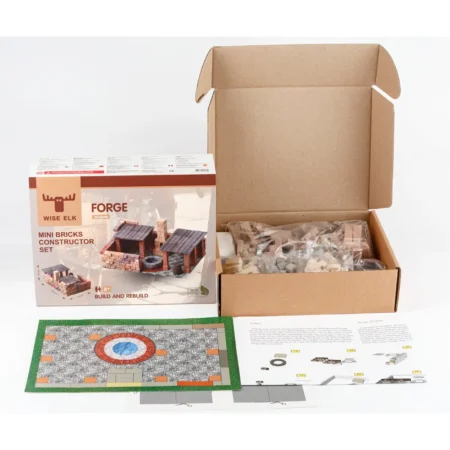 Іграшка-конструктор з міні-цеглинок *Кузня*, артикул 70361 - Зображення 2