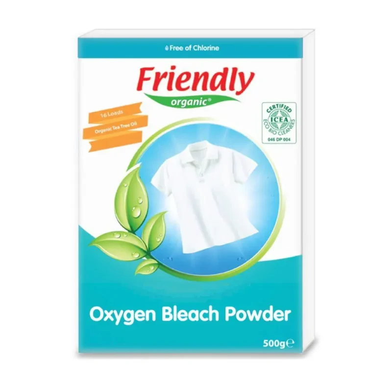 Органічний кисневий порошок для видалення плям торговельної марки *FRIENDLY ORGANIC*. 500гр. FR1574