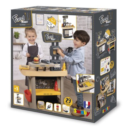 Інтерактивний ресторан 2 в 1 *Бургер хаус* 29 аксес., 63 х 39 х 95,5 см, 3+