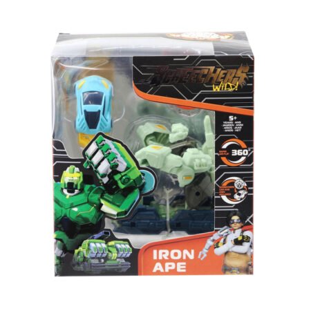 Машинка-трансформер SCREECHERS WILD! S4 L2 - АЙРОН ЭЙП