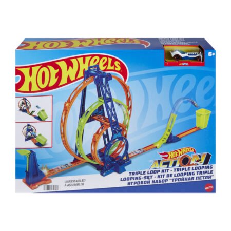 Трек *Потрійна петля* Hot Wheels
