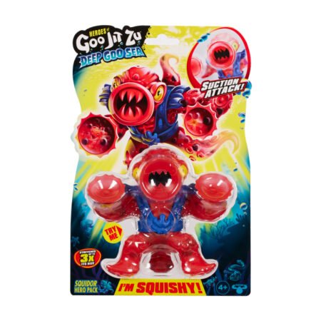 Герої Гуджитсу. Іграшка, що розтягується Сквідор (Діп Гу Сі). ТМ *GooJitZu*