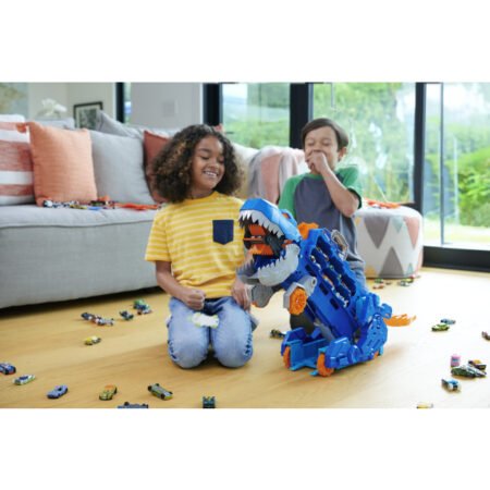 Мега-транспортер Hot Wheels Невероятный Ти-рекс 2 в 1 (HNG50) - Зображення 6