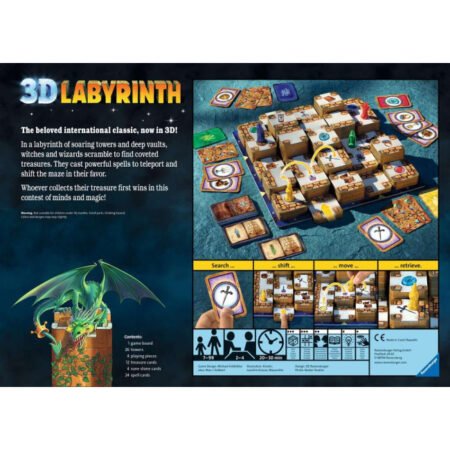 Ravensburger Настільна гра *3D Лабіринт*, 26831 - Зображення 4