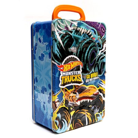 Металевий контейнер для зберігання машинок серії *Monster Trucks* Hot Wheels - Зображення 2