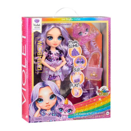 Игровой набор с куклой RAINBOW HIGH серии *Classic* - ВИОЛЕТТА (со слаймом)