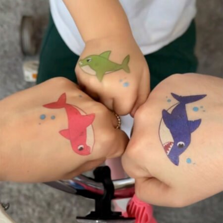 Тимчасові татуювання - Бейбі шарк - Зображення 2