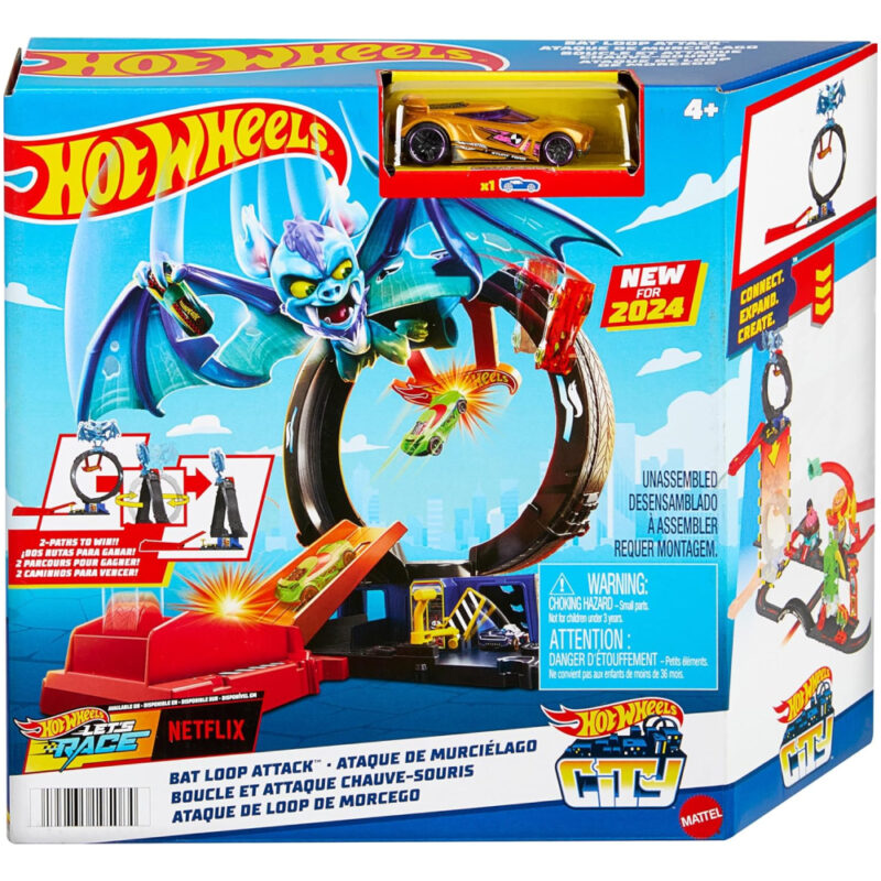 Ігровий набір *Неймовірна атака кажана* Hot Wheels