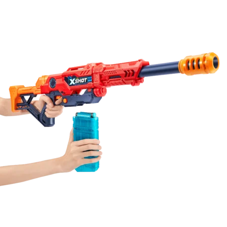 X- Shot Red Бластер Large Max Attack (24 патрони), 3694R - Зображення 2