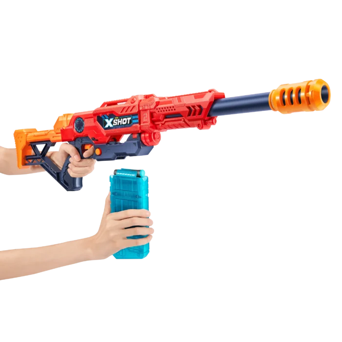 X- Shot Red Бластер Large Max Attack (24 патрони), 3694R - Зображення 2