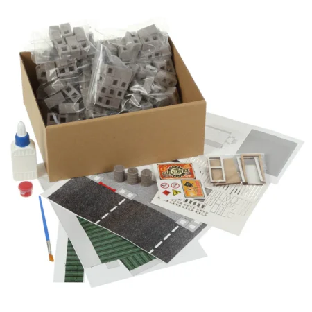 Іграшка-конструктор з міні-цеглинок *Автосервіс* , артикул 70927 - Зображення 2