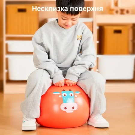 Стрибучий м'яч з ручками - Корівка Му-Му - Зображення 4