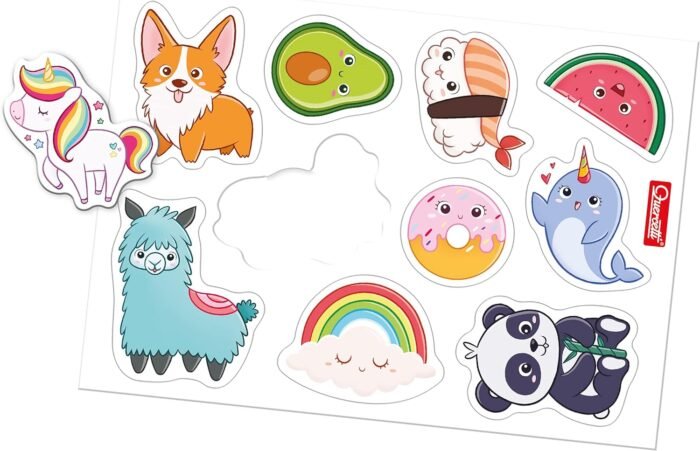 Обучающий набор - МАГНИТНЫЙ ПЛАНШЕТ (96 магнитн. букв и цифр, магнит. доска, маркер) - Зображення 5